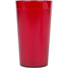 PT1200 RED PEBBLED TUMBLER 12OZ RED   6DZ/CS